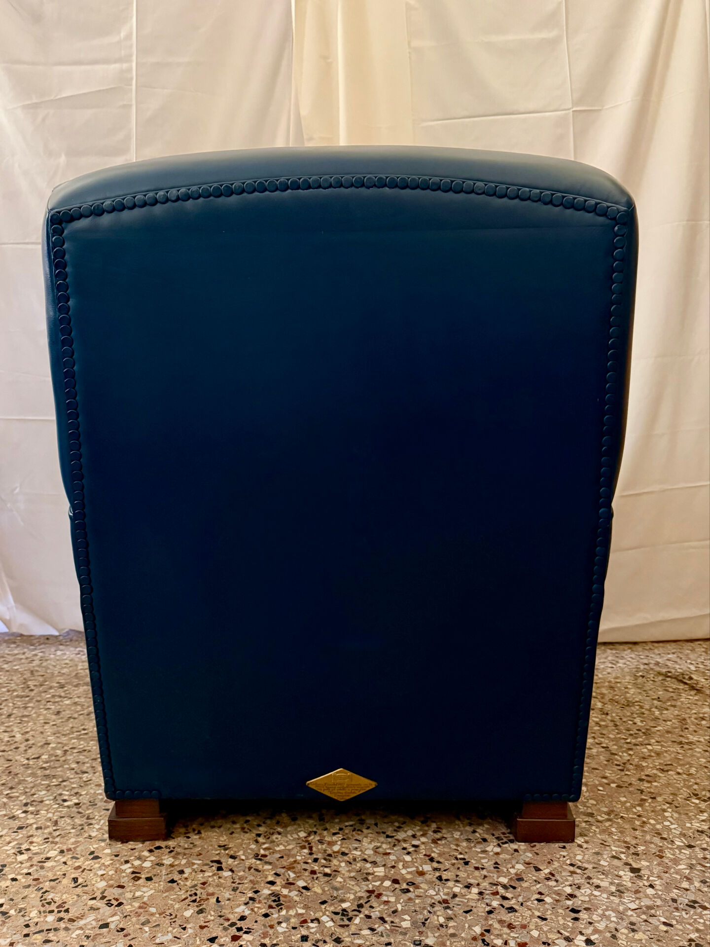 Tabarin Armchair in Leather by Poltrona Frau