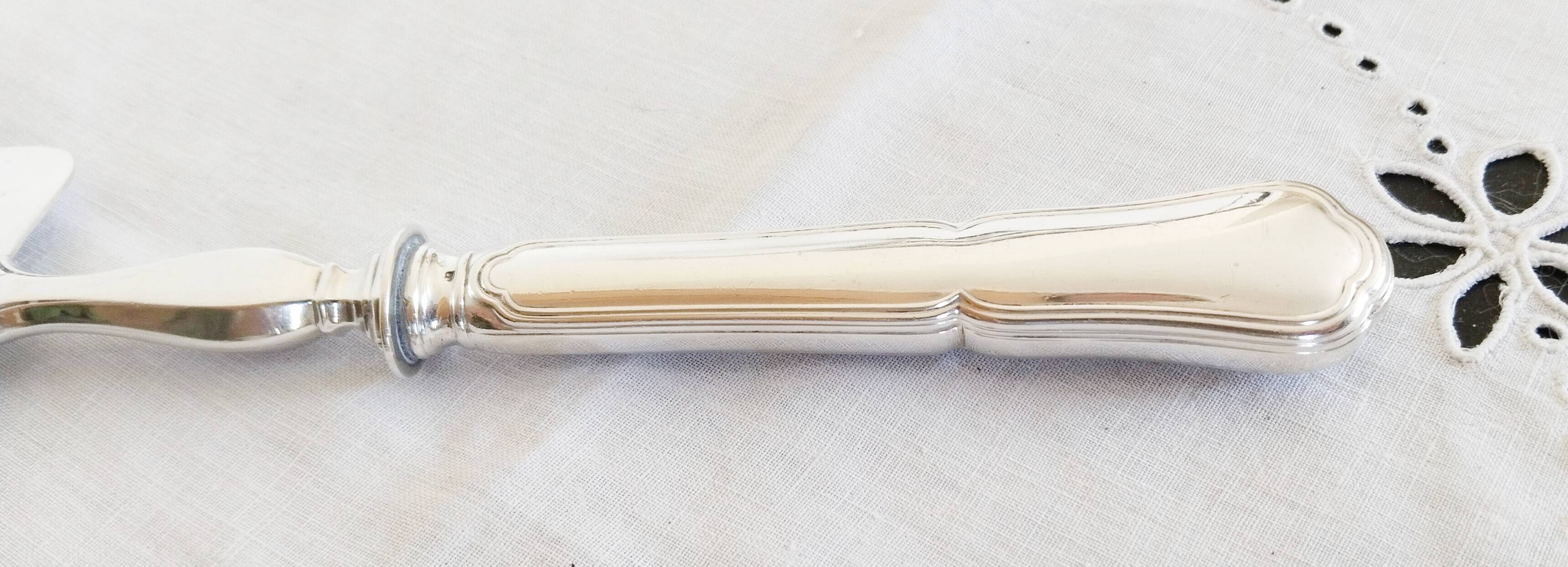 Silver Pie Server, Cake Serving Spoon