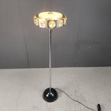 Lampadaire vintage en forme d'ovni de l'ère spatiale, années 1970