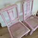 Lot de 2 chaises bois et cannage année 30