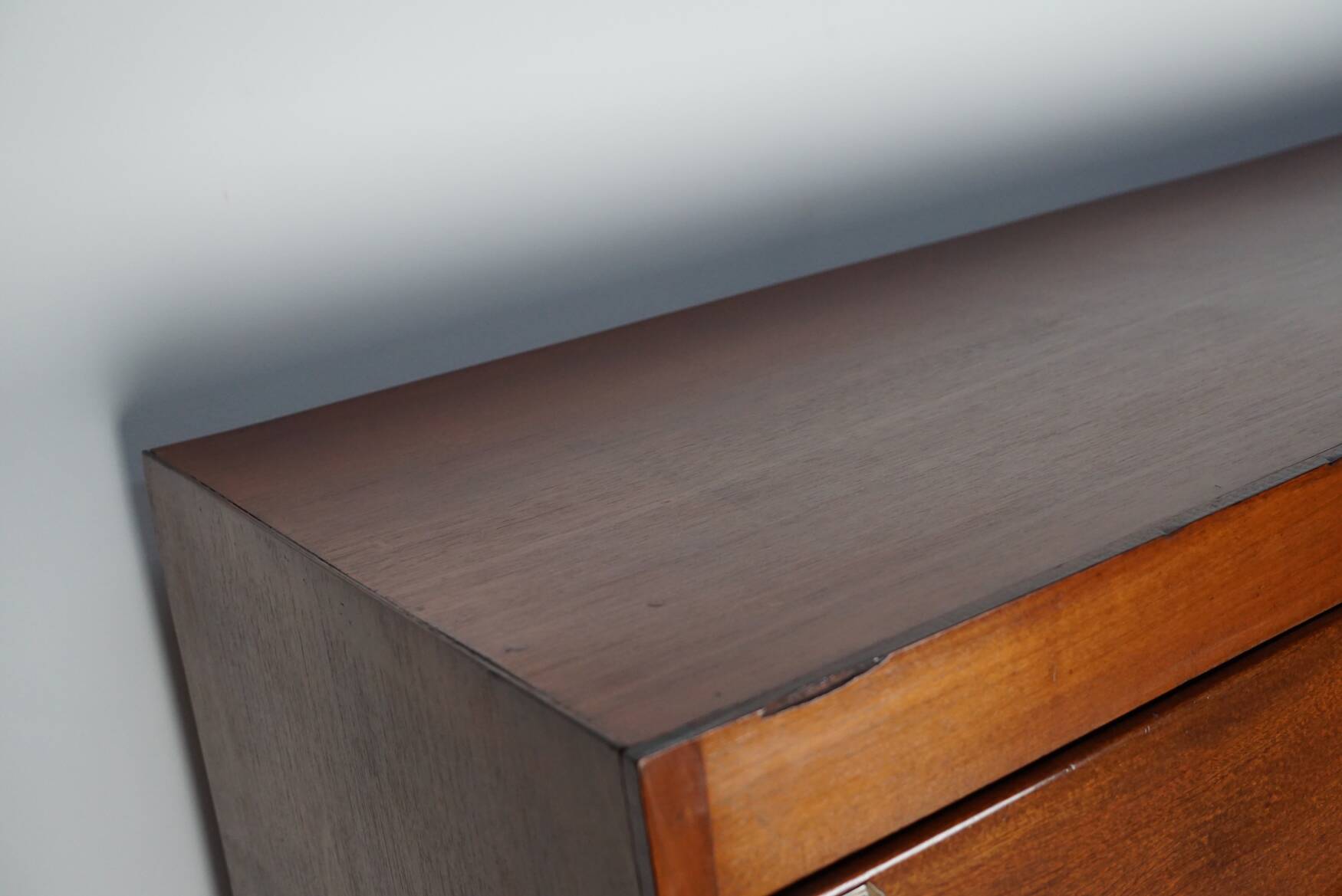 Vintage dutch hardwood haberdashery shop cabinet, 1930s