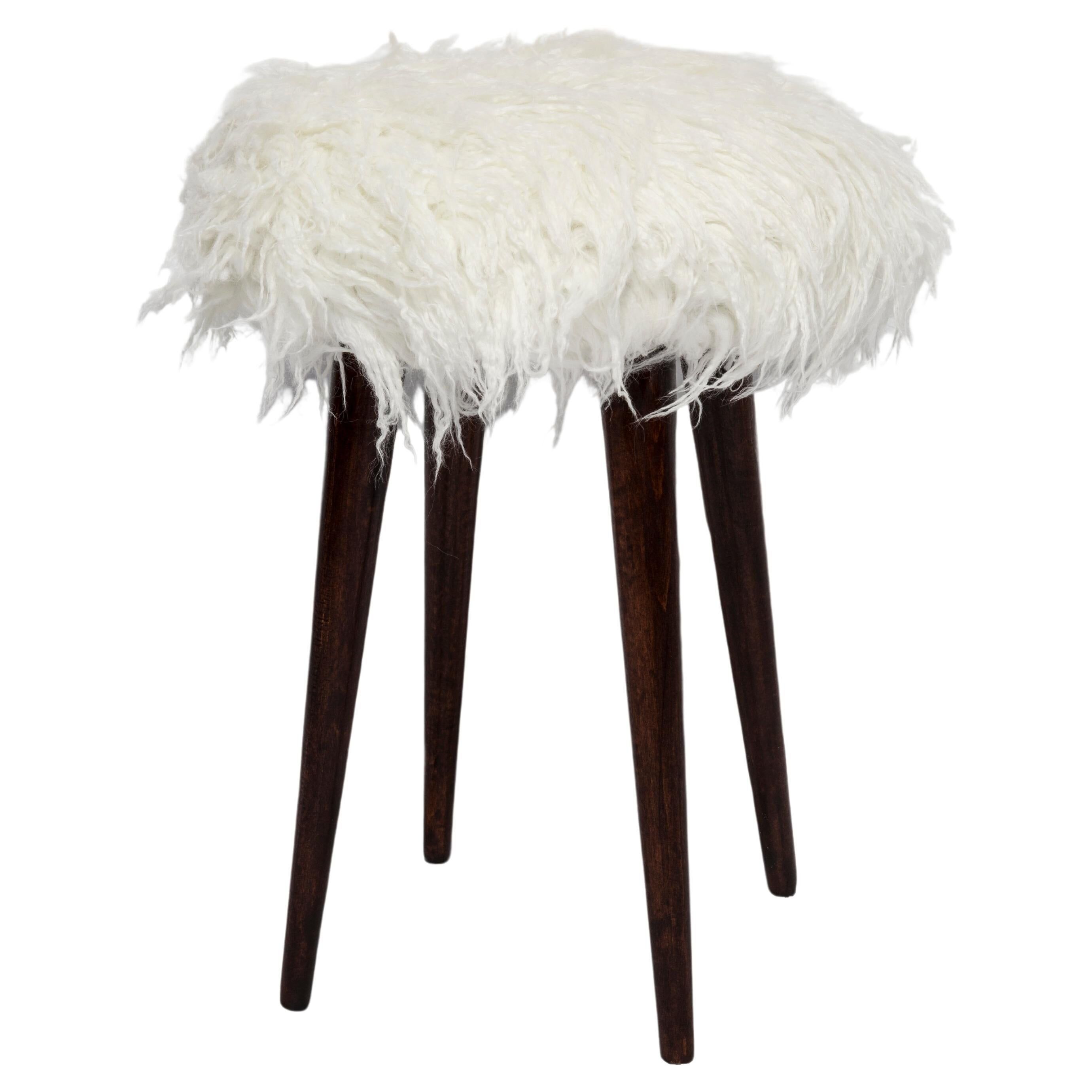 Alpaga stool, mid-century modern style, Europe, 1960s