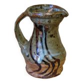 Glazed stoneware jug attributed to Anne Kjaersgaard.