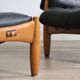 Sheriff Lounge Chair with ottoman by Sergio Rodrigues for Isa Bergamo 1960s