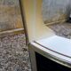Bar in black leatherette and formica of the 50s 60s