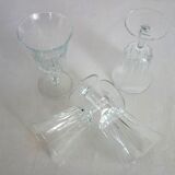 12 Regency Luminarc wine glasses from the 70s