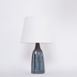Lampe de Bureau Modèle 1042 en Grès Bleu par Einar Johansen pour Søholm