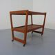 Teak Bar Cart by Holger Georg Jensen for Kubus, Denmark, 1960s