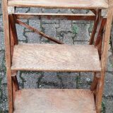Painter's stepladder varnished