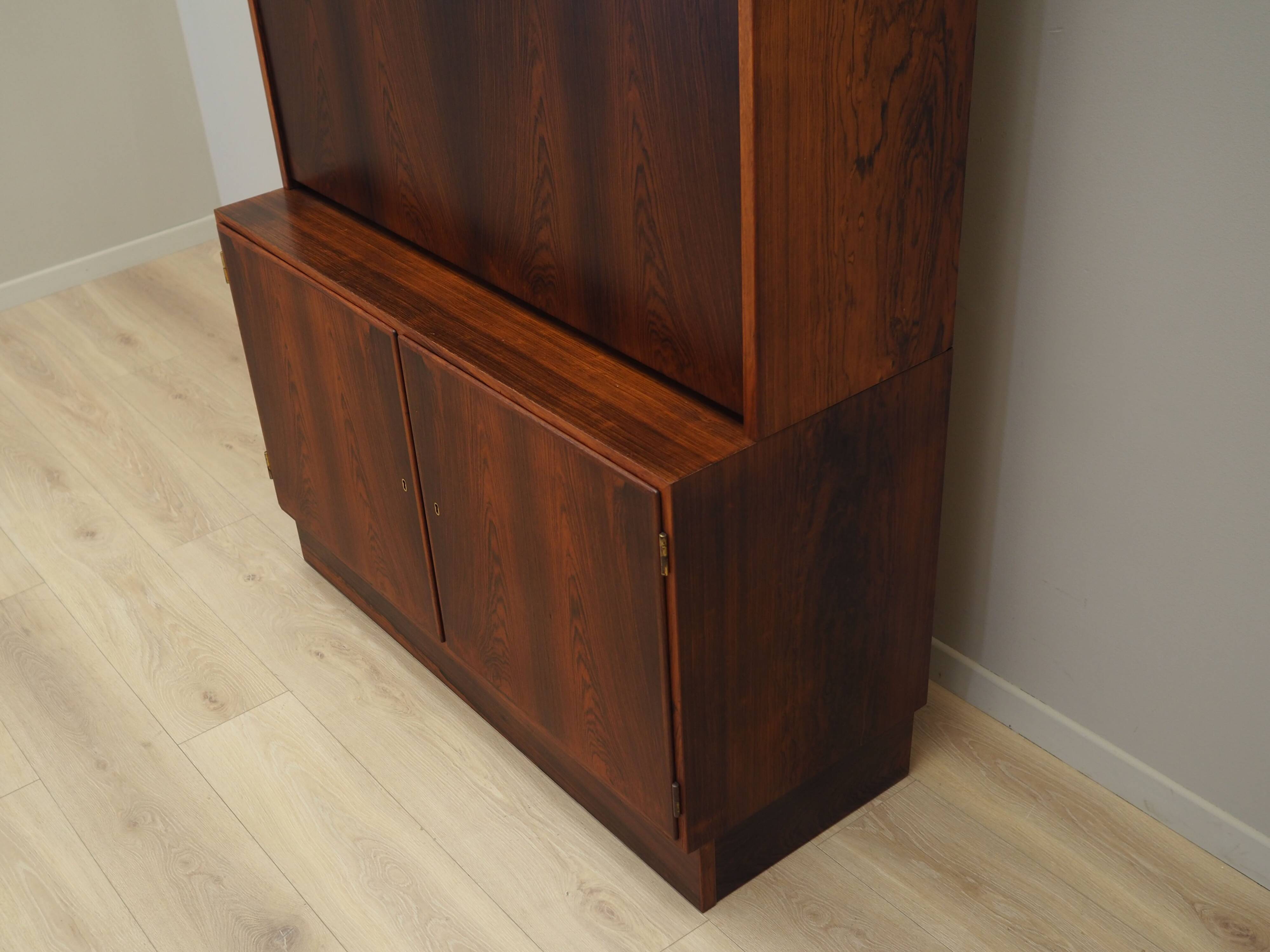 Rosewood bookcase, Danish design, 1970s, production: Hundevad