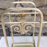 Brass umbrella holder art deco style