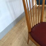 Série 6 chaises vintages style scandinave
