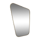 Vintage 1960 asymmetrical mirror - 60 x 34 cm