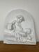 Bas-relief plaster sculpture "Faun"