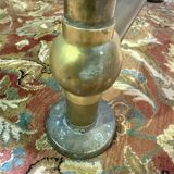 Workshop table in Oak and Brass