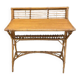 small desk, or serving trolley in bamboo, circa 1950/1960