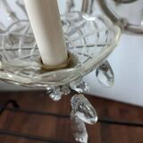 Glass pendant chandelier