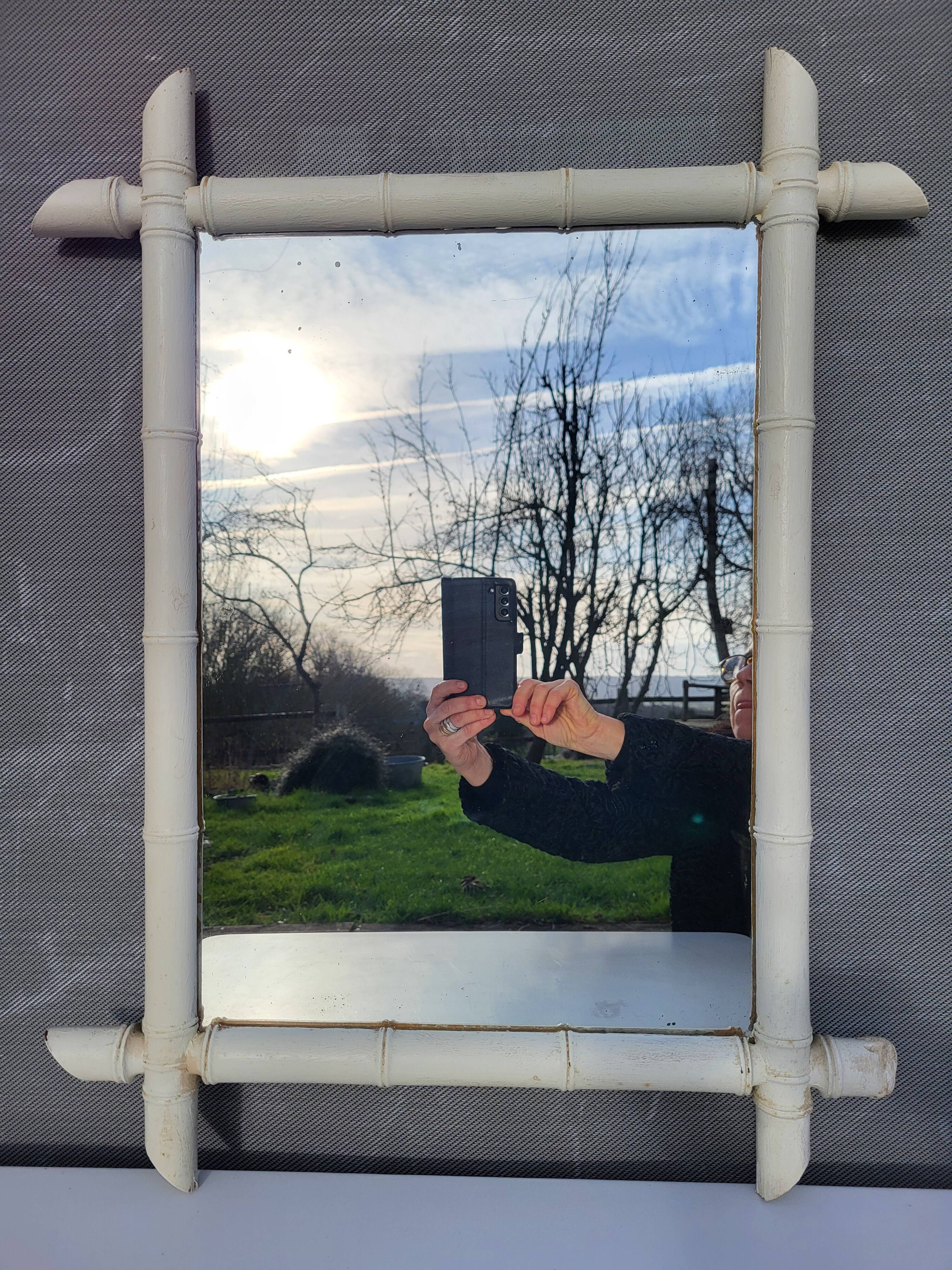 Bamboo mirror 53x68