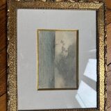 Aquarelle ancienne
