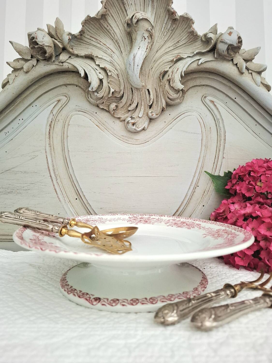 Ironstone earthenware plate