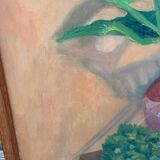 Still life with arum lilies