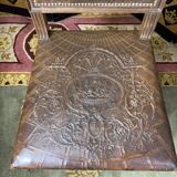 10 Louis XVI chairs seated leather