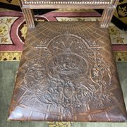 10 chaises louis XVI assise cuir