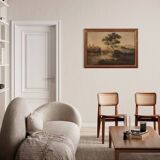 Refined painting from the mid-20th century, landscape