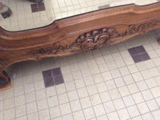 Standing man with door and ice