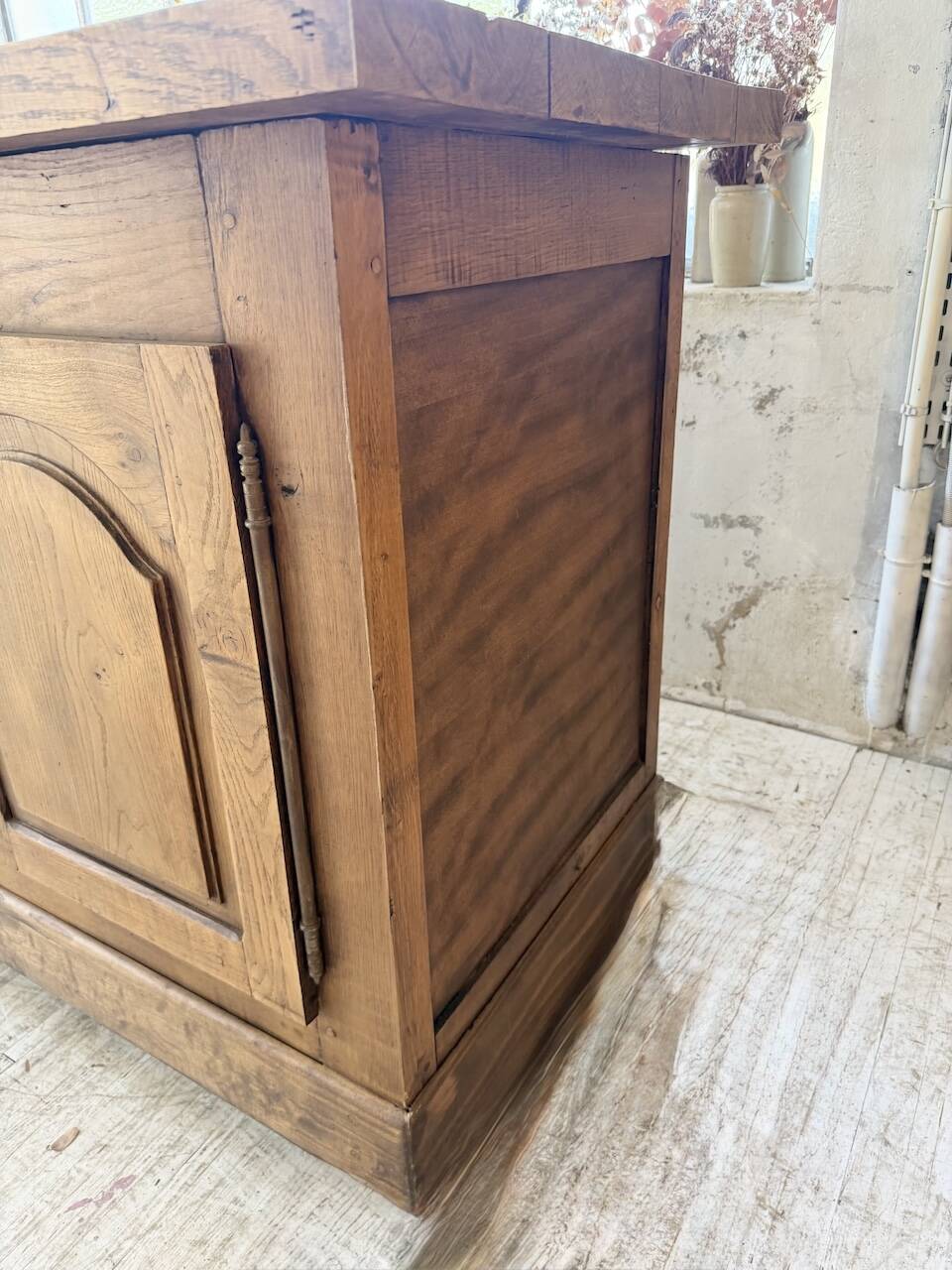Rustic sideboard XXL 4m solid oak 1950