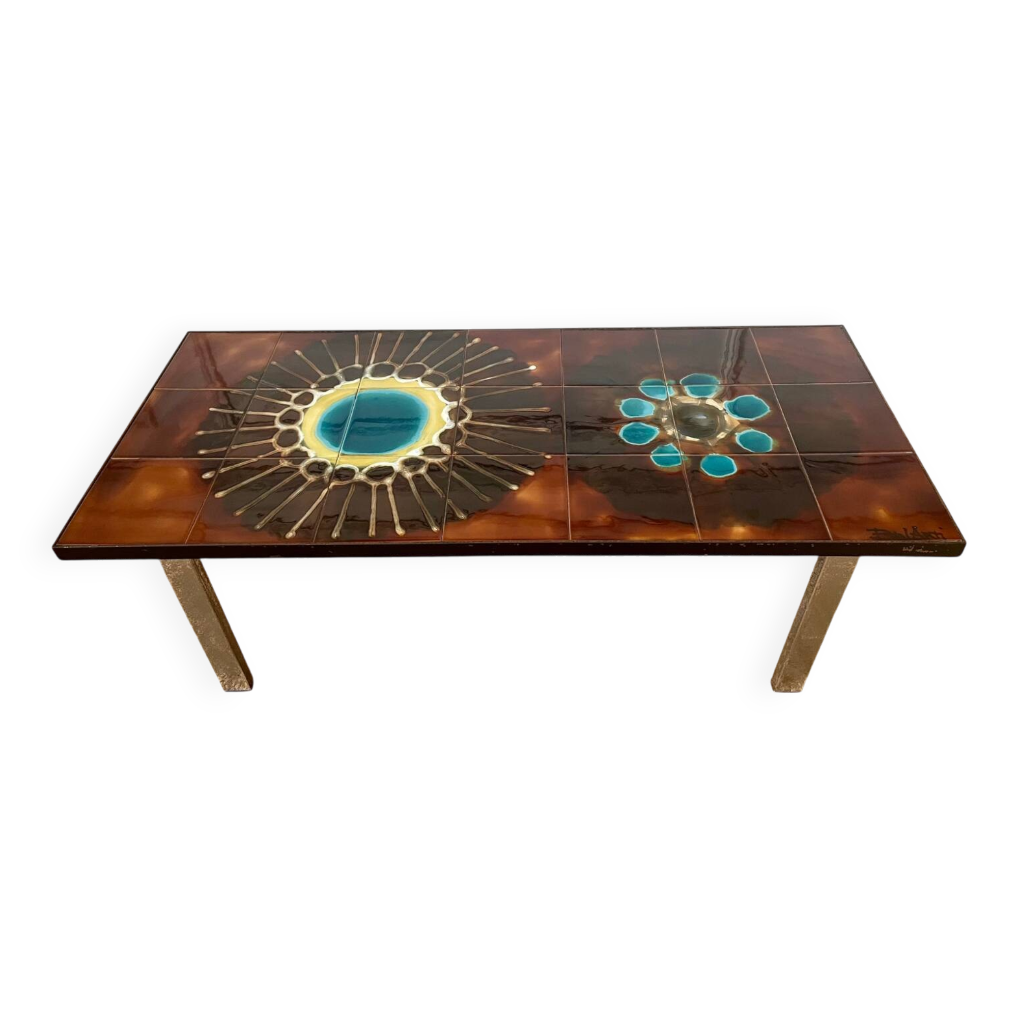 Belarti ceramic coffee table, 1960