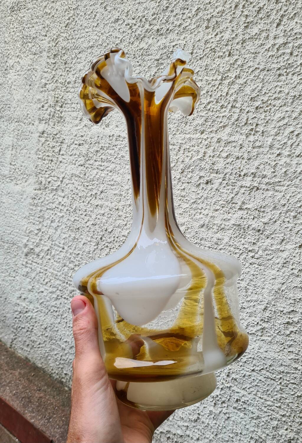Vintage Two-Tone Murano Vase