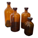 Lot of pharmacy jars