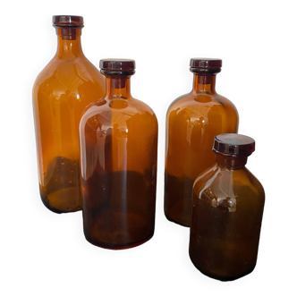 Lot of pharmacy jars