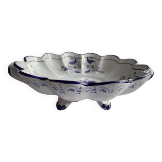 Plat en faïence François Bernard