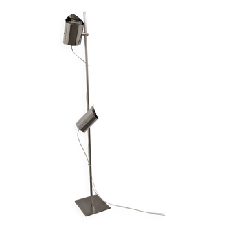 Space Age floor lamp with 2 spotlights, 60s-70s