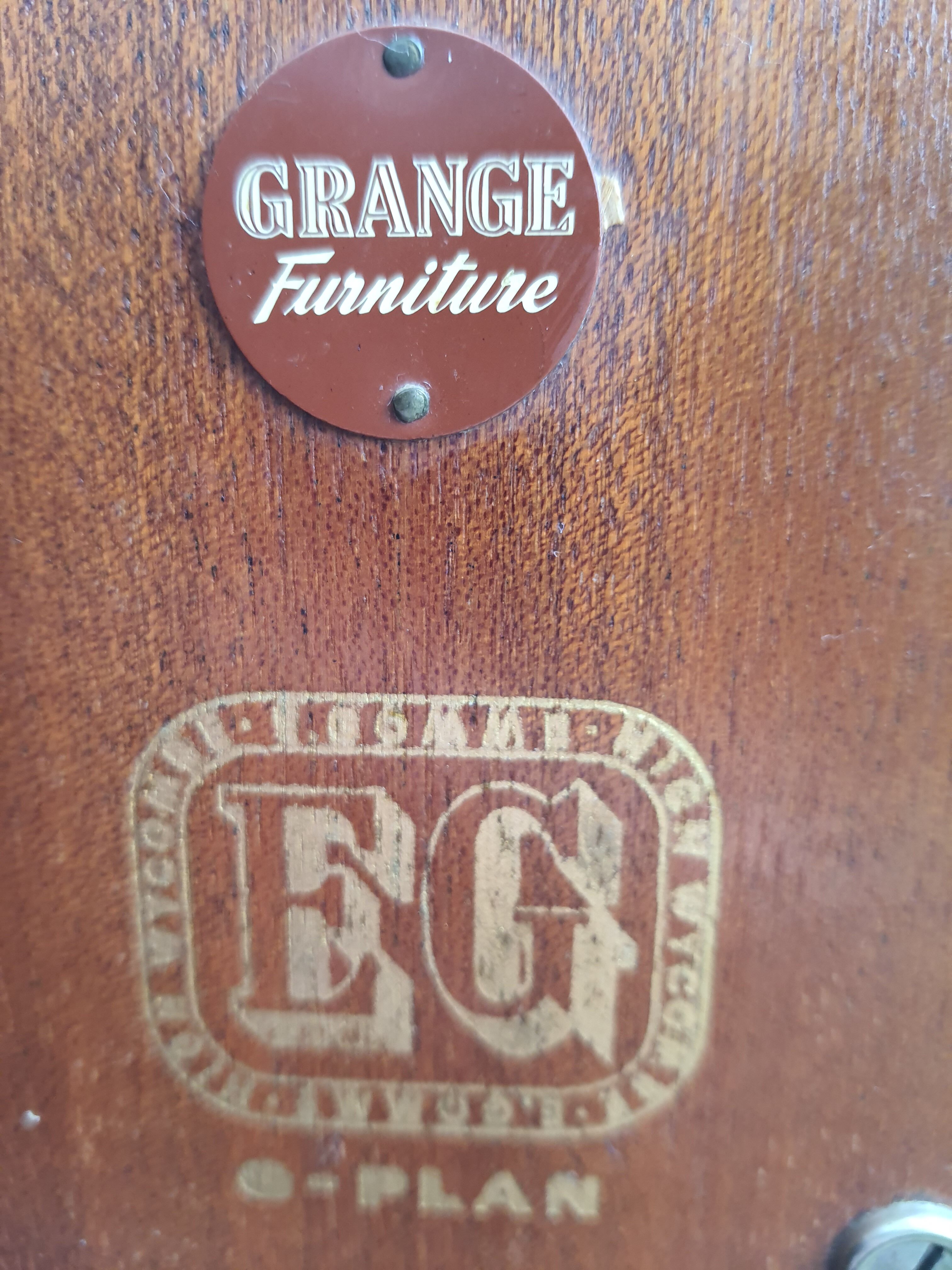 Vintage danish corner desk