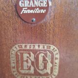 Vintage danish corner desk