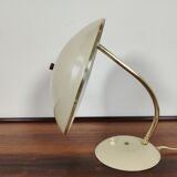 Brass and metal-laying lamp