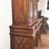 Double body sideboard, Walnut, Renaissance period, Circa 1600