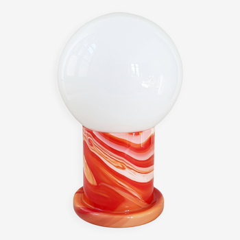 Lampe de table en verre de Murano 1960