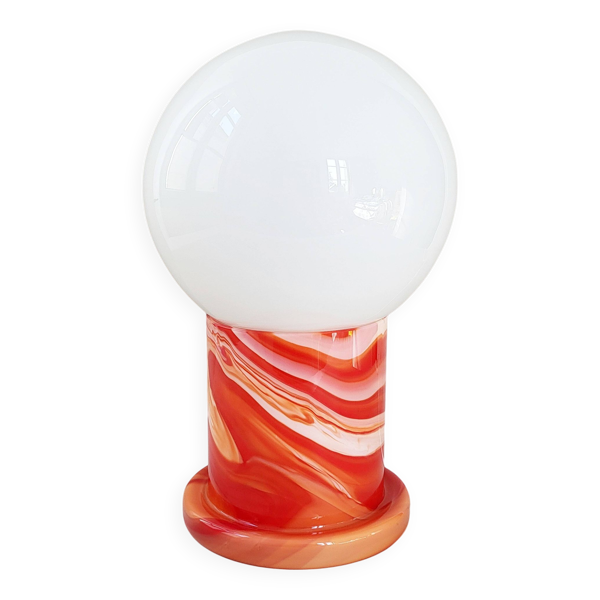 Lampe de table en verre de Murano 1960