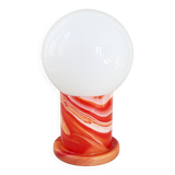 Lampe de table en verre de Murano 1960