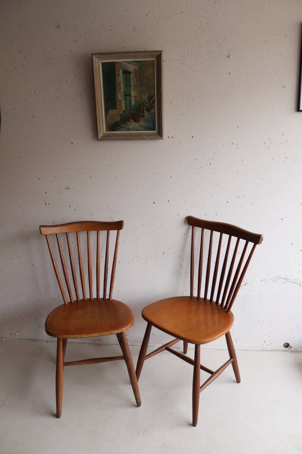 Two Scandinavian Chairs by Yngve Ekstrom for Pastoe 1960