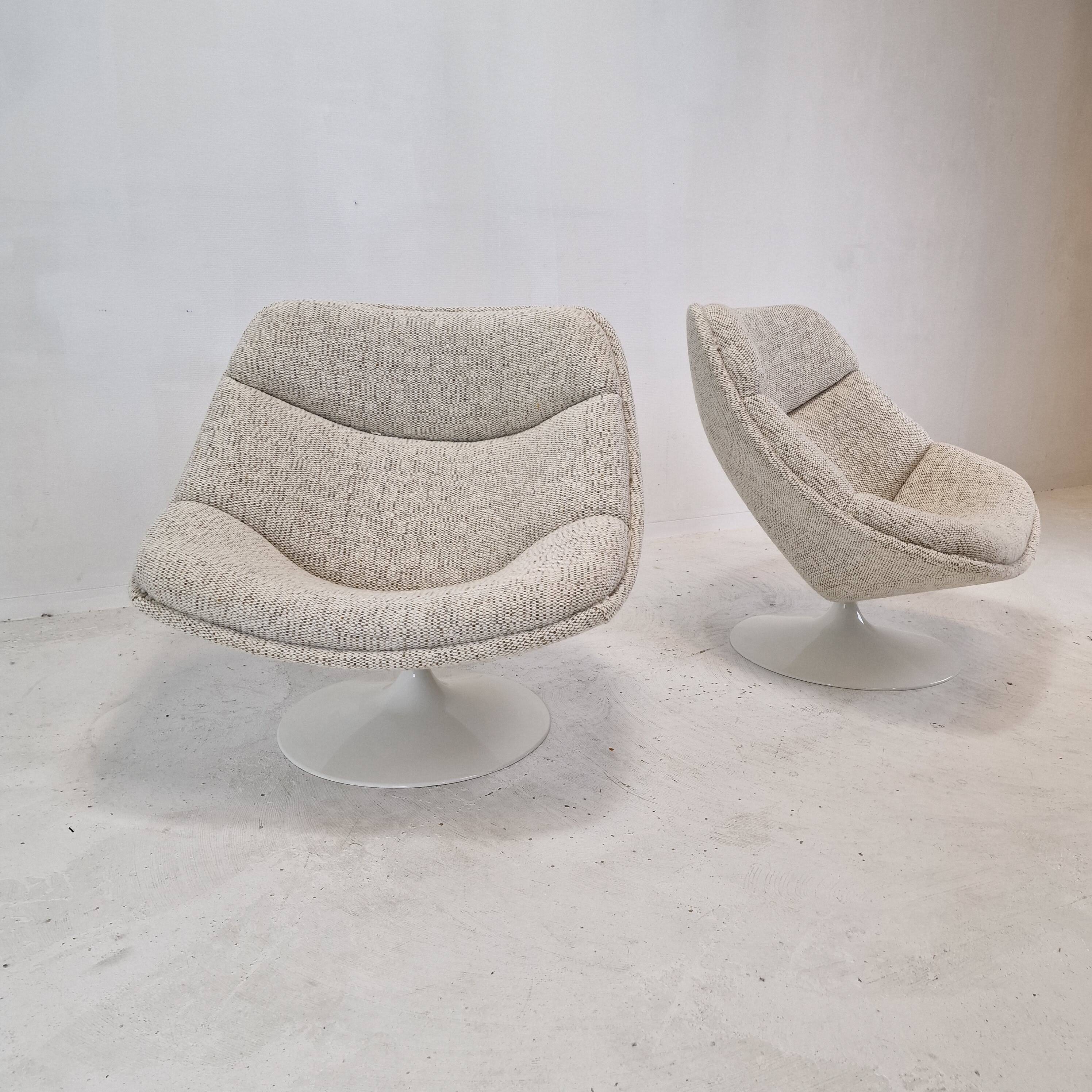 F557 Lounge Chair Set by Pierre Paulin for Artifort, 1960s
