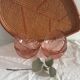 Bols en verre rose de Vereco