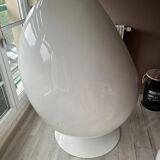 White egg chair