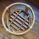 Rattan pouf
