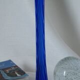 Vase soliflore en verre torsadé