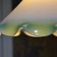 Vintage suspension in green opaline